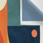 Roud Flow No 3 Wall Tapestry Gallery Image 3