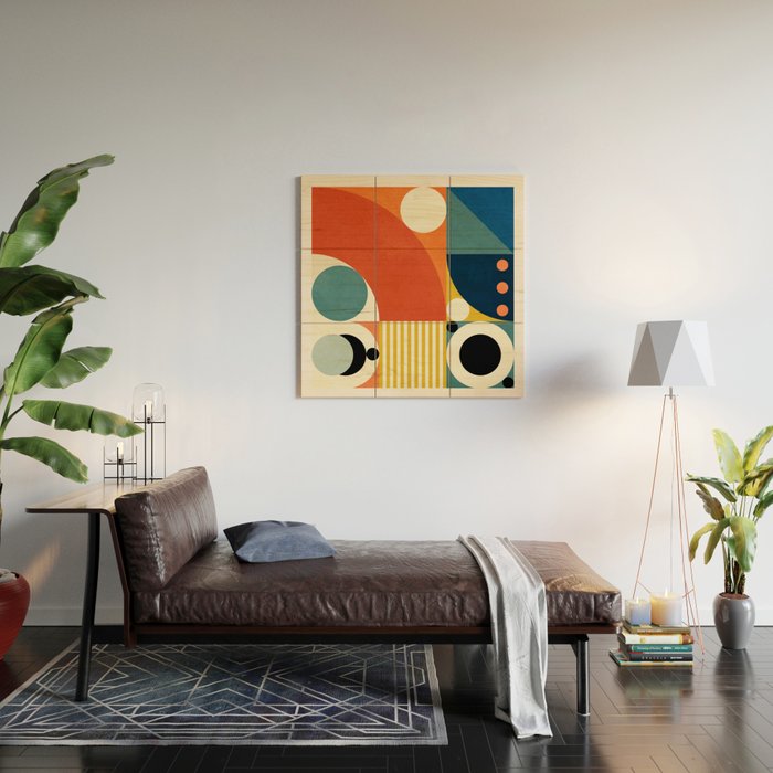 Roud Flow No 3 Wood Wall Art Gallery Image 2