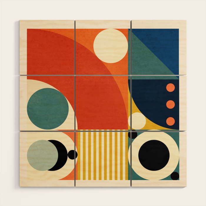 Roud Flow No 3 Wood Wall Art Gallery Image 1