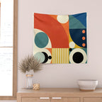 Roud Flow No 3 Wall Tapestry Gallery Image 2