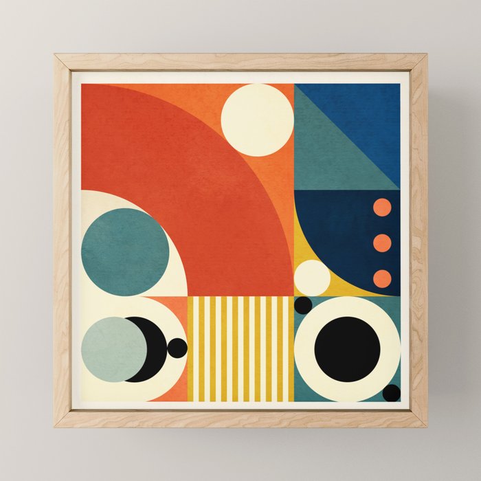 Roud Flow No 3 Mini Art Print