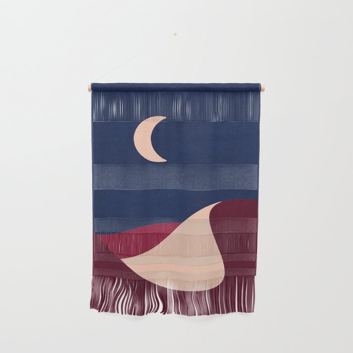 LANDSHAPES - Desert - night Wall Hanging Gallery Image 1