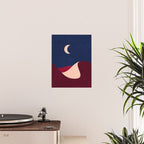 LANDSHAPES - Desert - night Poster Gallery Image 2
