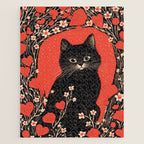 Valentines Kitty Jigsaw Puzzle Gallery Image 1