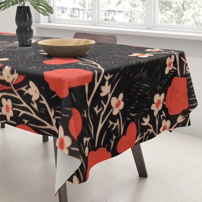 Valentines Kitty Tablecloth Gallery Image 3