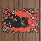 Valentines Kitty Outdoor Rug Gallery Image 1