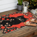 Valentines Kitty Outdoor Rug Gallery Image 2
