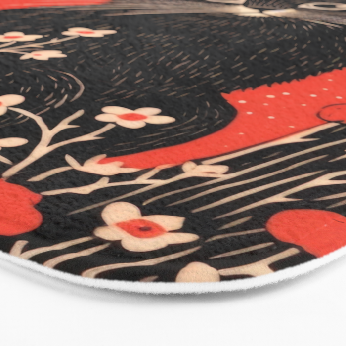 Valentines Kitty Bath Mat Gallery Image 3