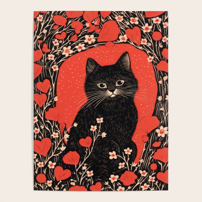 Valentines Kitty Poster Gallery Image 4