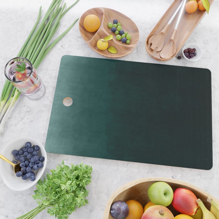 Ombre Emerald Cutting Board Gallery Image 2