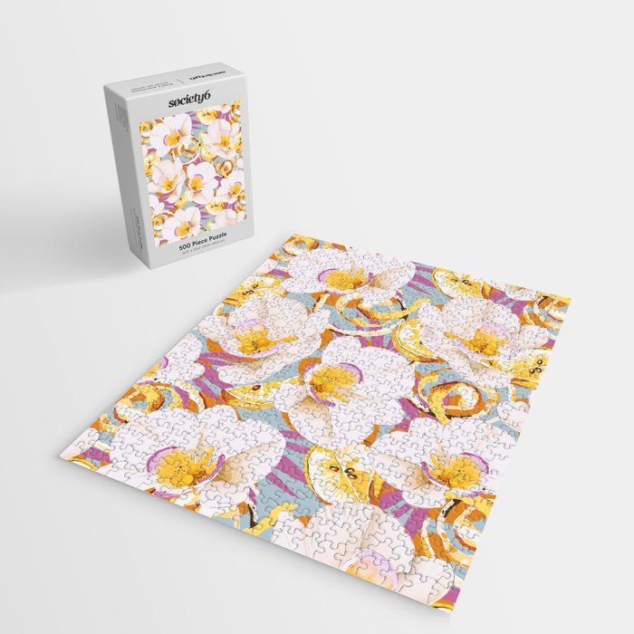 Lemons among the exotic flowers 4 Jigsaw Puzzle Gallery Image 2