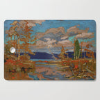 Tom Thomson The Lake, Bright Day 1916 Canadian Landscape Artist Cutting Board Gallery Image 1