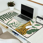 Kahlo Cheetah Prints Desk Mat Gallery Image 2