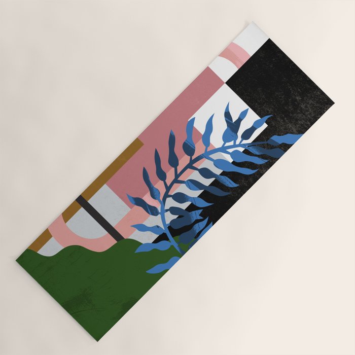 Leather Fern Yoga Mat Gallery Image 1