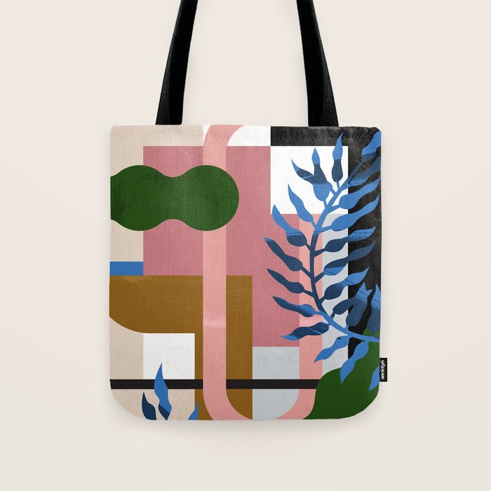 Leather Fern Tote Bag Gallery Image 1