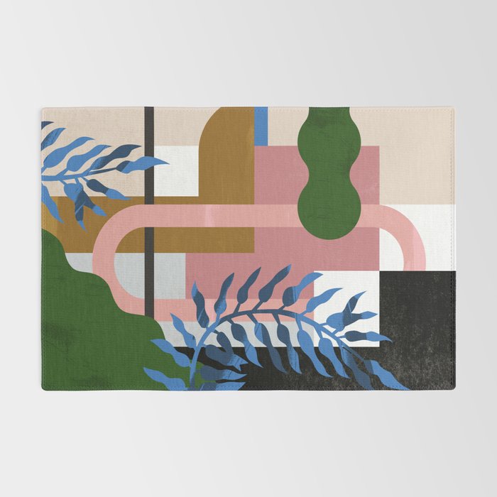 Leather Fern Rug Gallery Image 2