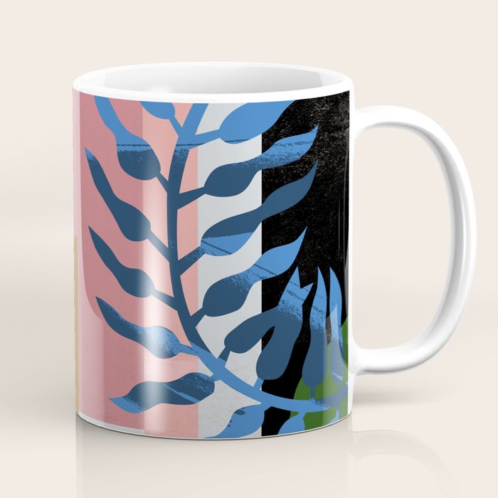 Leather Fern Coffee Mug Gallery Image 1