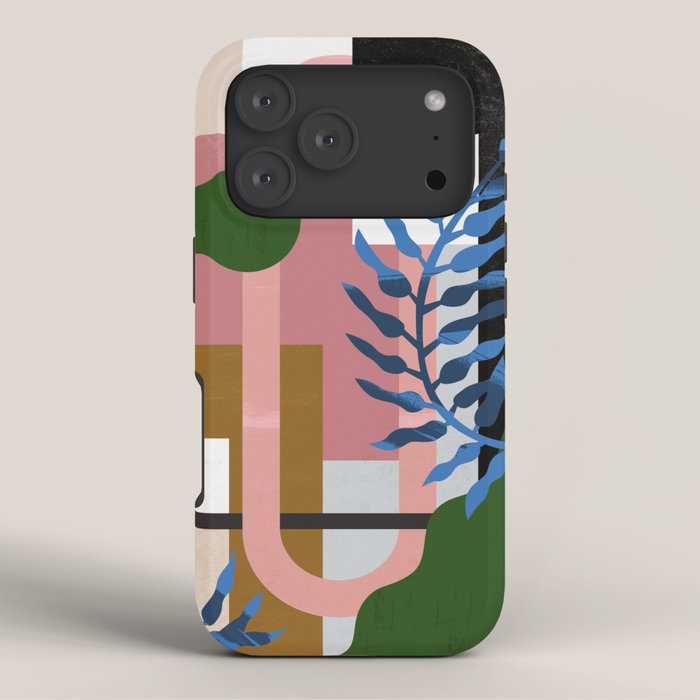 Leather Fern iPhone Case Gallery Image 3