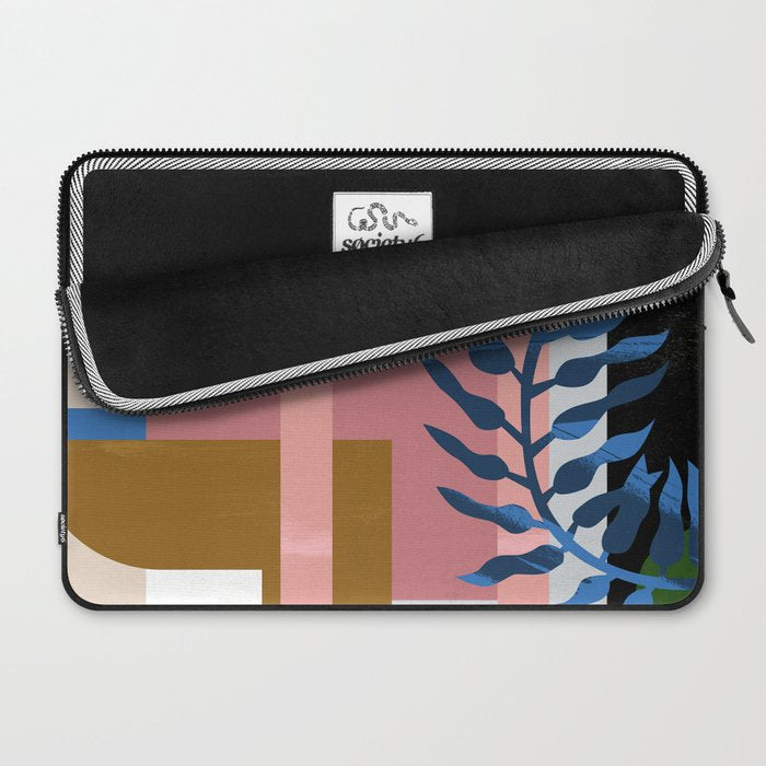 Leather Fern Laptop Sleeve Gallery Image 2