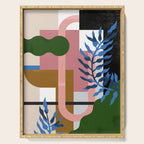 Leather Fern Serving Tray Gallery Image 1