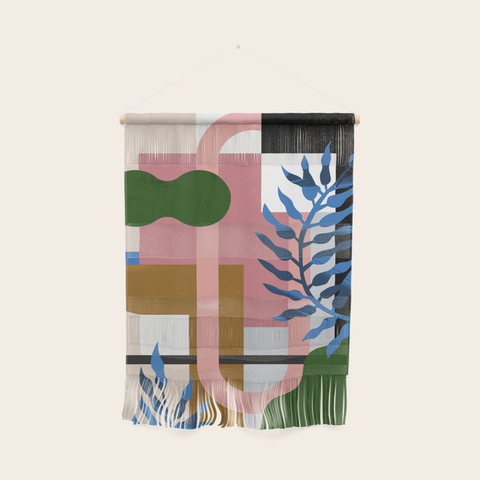 Leather Fern Wall Hanging Gallery Image 1