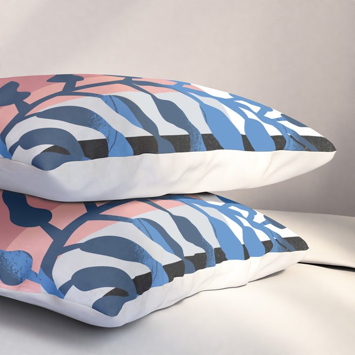 Leather Fern Pillow Sham Gallery Image 3