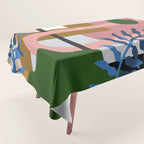 Leather Fern Tablecloth Gallery Image 1