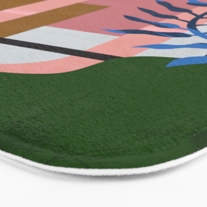 Leather Fern Bath Mat Gallery Image 3