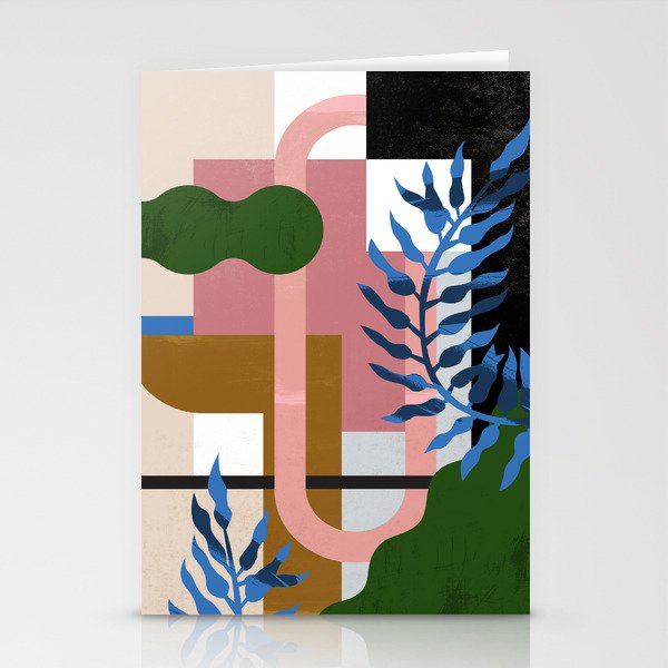 Leather Fern Stationery Card Gallery Image 2