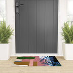 Leather Fern Welcome Mat Gallery Image 3