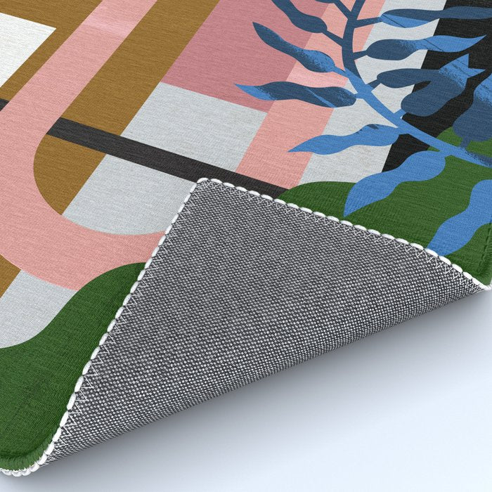 Leather Fern Rug Gallery Image 4
