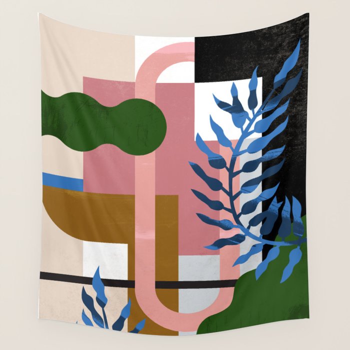 Leather Fern Wall Tapestry Gallery Image 4