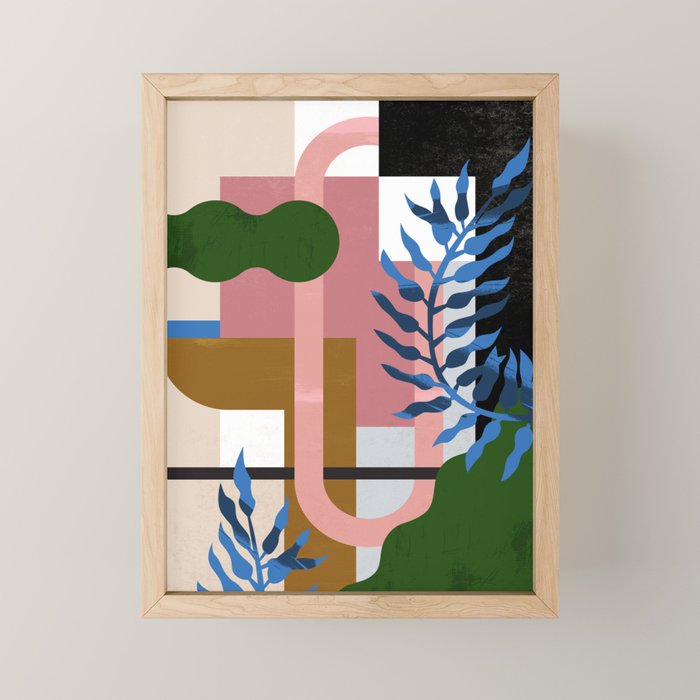 Leather Fern Mini Art Print Gallery Image 1