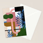 Leather Fern Stationery Card Gallery Image 2