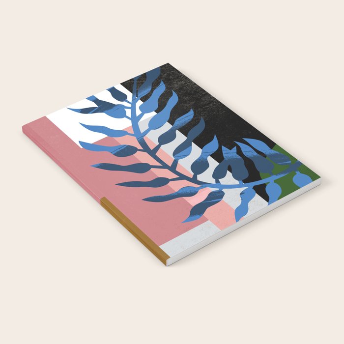 Leather Fern Notebook Gallery Image 2