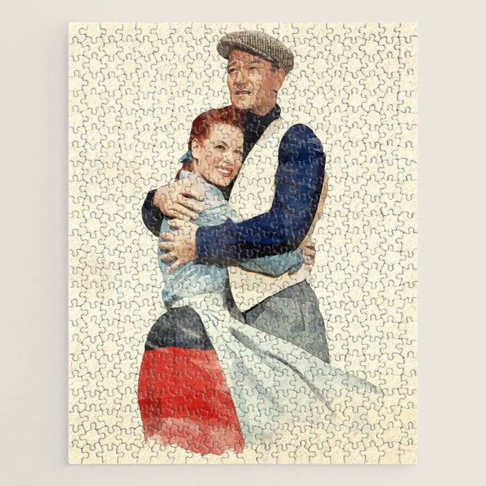 The Quiet Man - Watercolor Jigsaw Puzzle Gallery Image 1