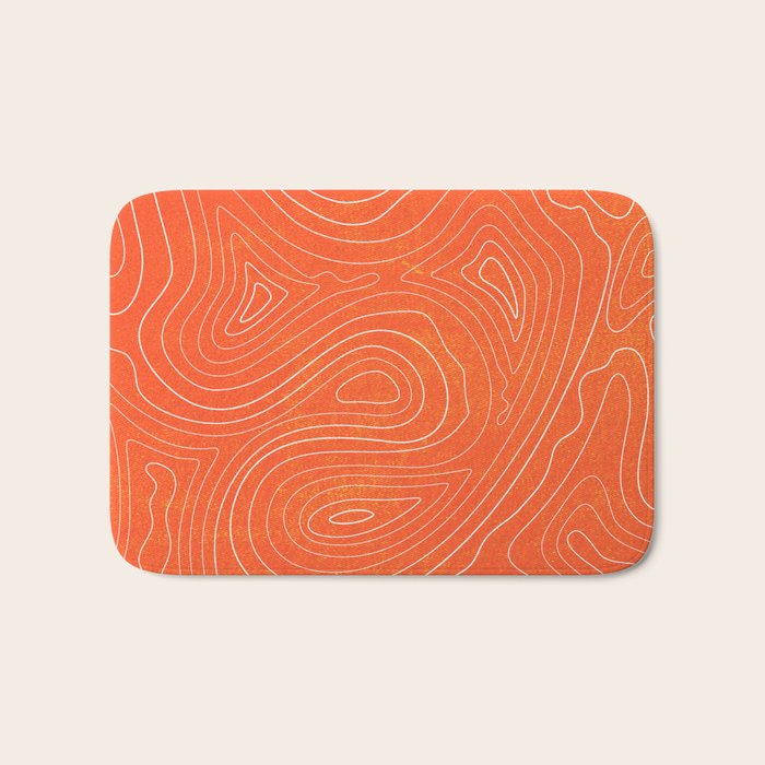 Sunset Ripple Bath Mat Gallery Image 1