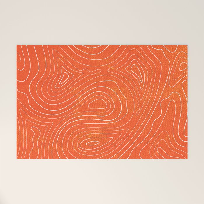Sunset Ripple Welcome Mat Gallery Image 1
