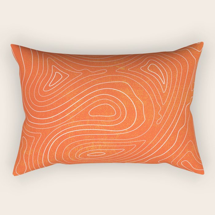 Sunset Ripple Rectangular Pillow Gallery Image 2