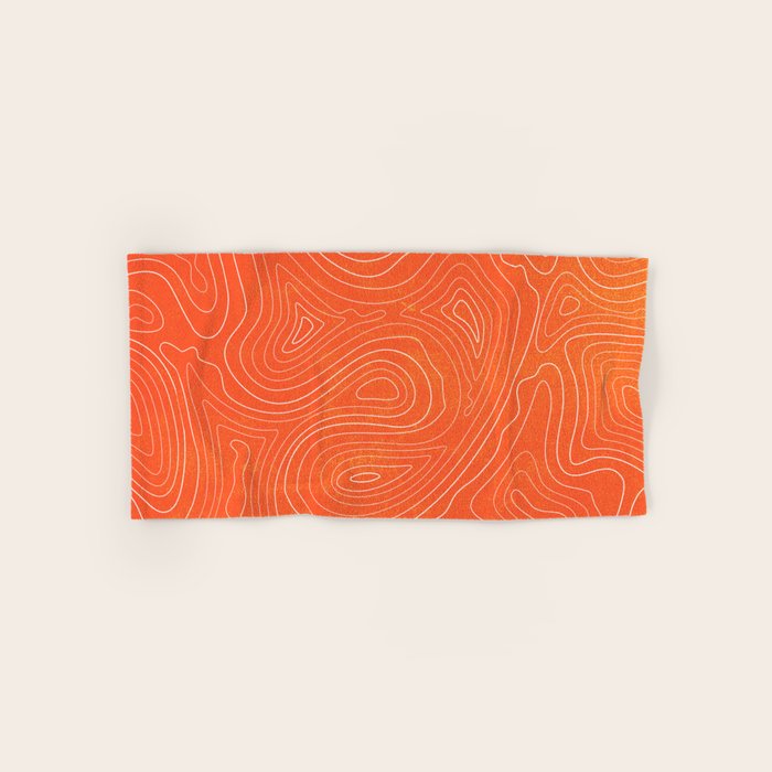 Sunset Ripple Bath Towel Gallery Image 1
