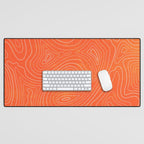Sunset Ripple Desk Mat Gallery Image 1
