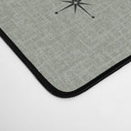 Mid Century Meow Retro Atomic Cats - Gray Desk Mat Gallery Image 4