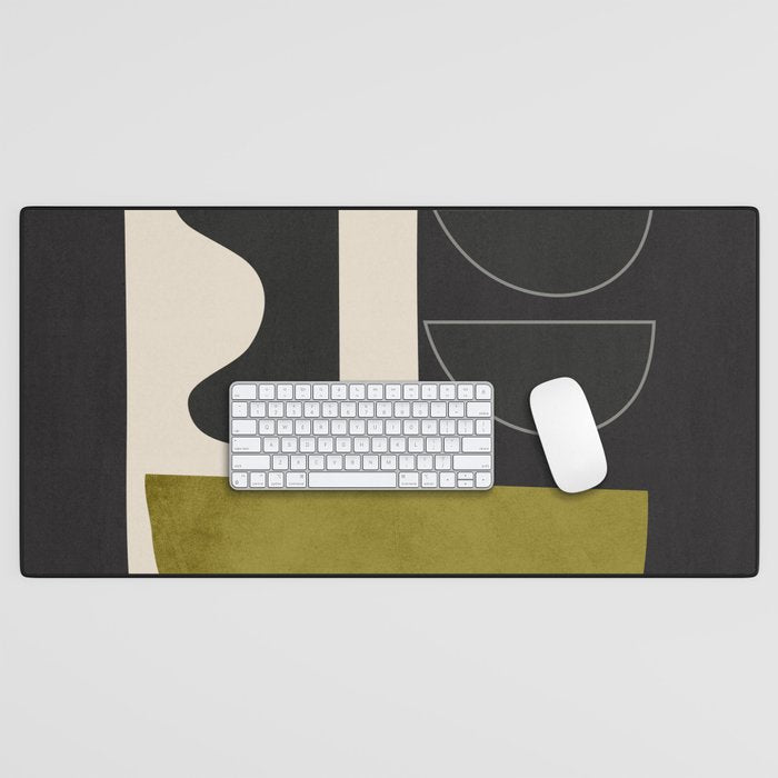 Abstract Minimal Shapes 122 Desk Mat Gallery Image 1