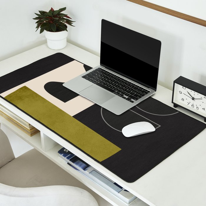 Abstract Minimal Shapes 122 Desk Mat Gallery Image 2