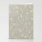 Lily Flower Pattern #3 Stationery Card Gallery Image 2