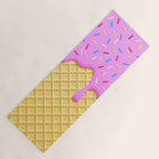 Strawberry Ice Cream Yoga Mat Gallery Image 1