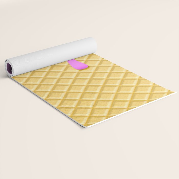 Strawberry Ice Cream Yoga Mat Gallery Image 2