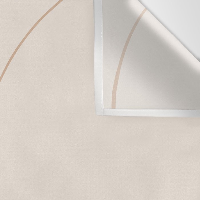 Modern Minimal Line Abstract XXXIII Wall Tapestry Gallery Image 3
