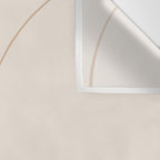 Modern Minimal Line Abstract XXXIII Wall Tapestry Gallery Image 3