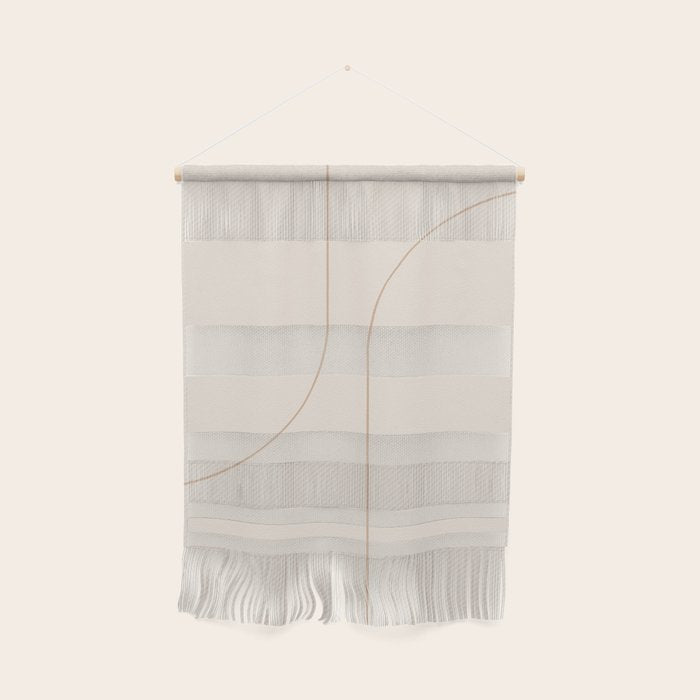 Modern Minimal Line Abstract XXXIII Wall Hanging Gallery Image 1